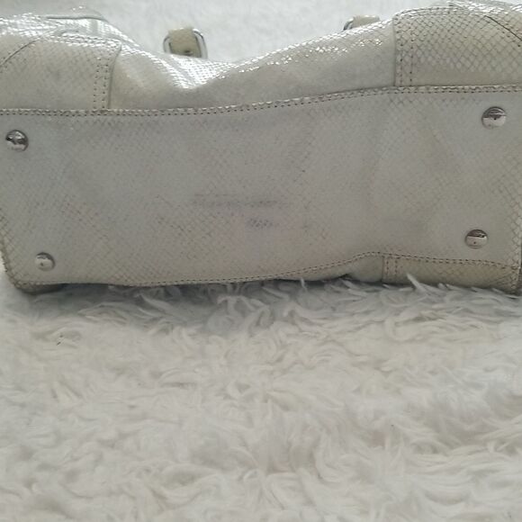 Calvin Klein Cream Handbag Sz Medium - Picture 6 of 10